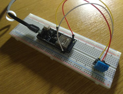 Use an ESP32 board to send DHT to MQTT and then deep sleep